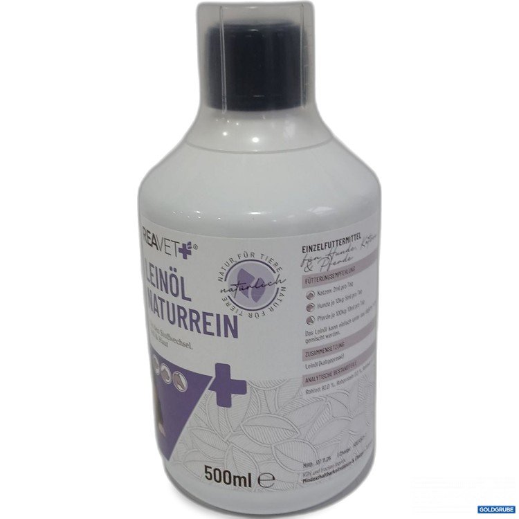 Artikel Nr. 950478: Reavet Leinöl Naturrein 500ml 