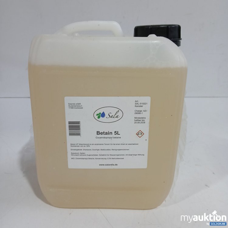 Artikel Nr. 952478 Artikel Nr. 952478: Sala Betain 5L