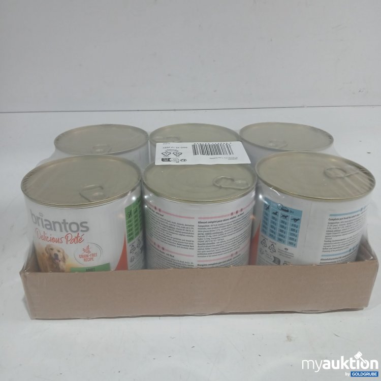 Artikel Nr. 960478: Briantos Hundefutter Mix Tray 6x800g