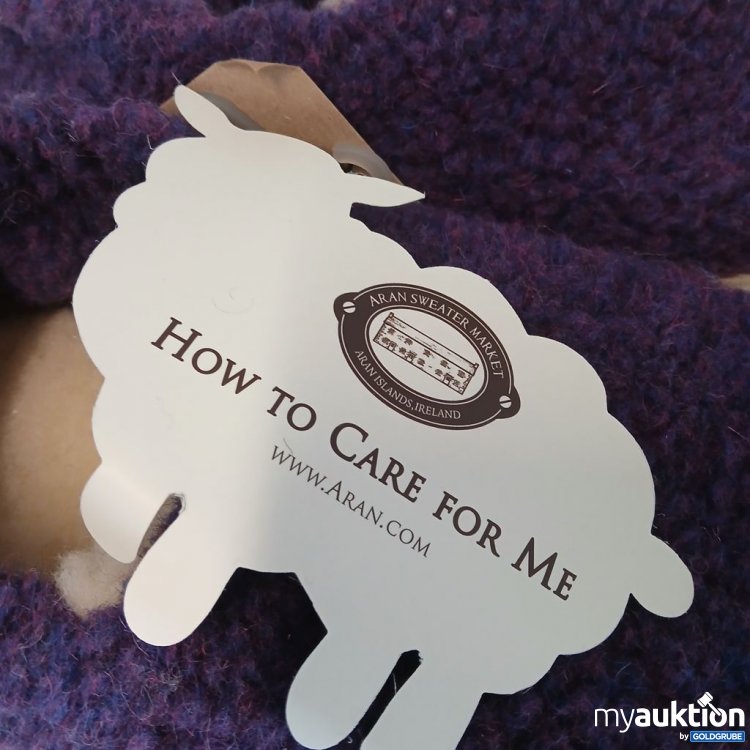 Artikel Nr. 963478: Aran Sweater Makers Hausschuhe Filz lila