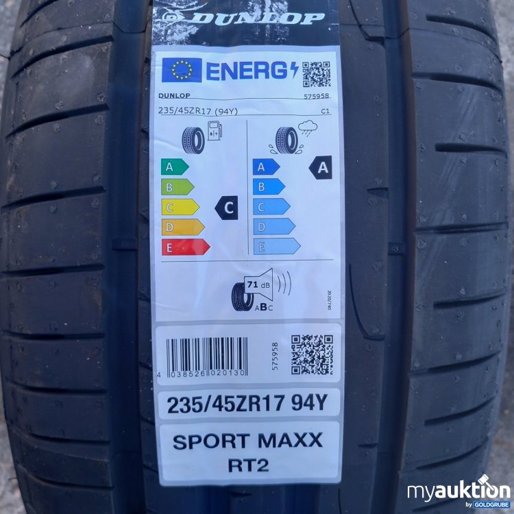 Artikel Nr. 445479 Artikel Nr. 445479: Dunlop Sommerreifen 235/45 ZR17 94Y Sport Maxx RT2