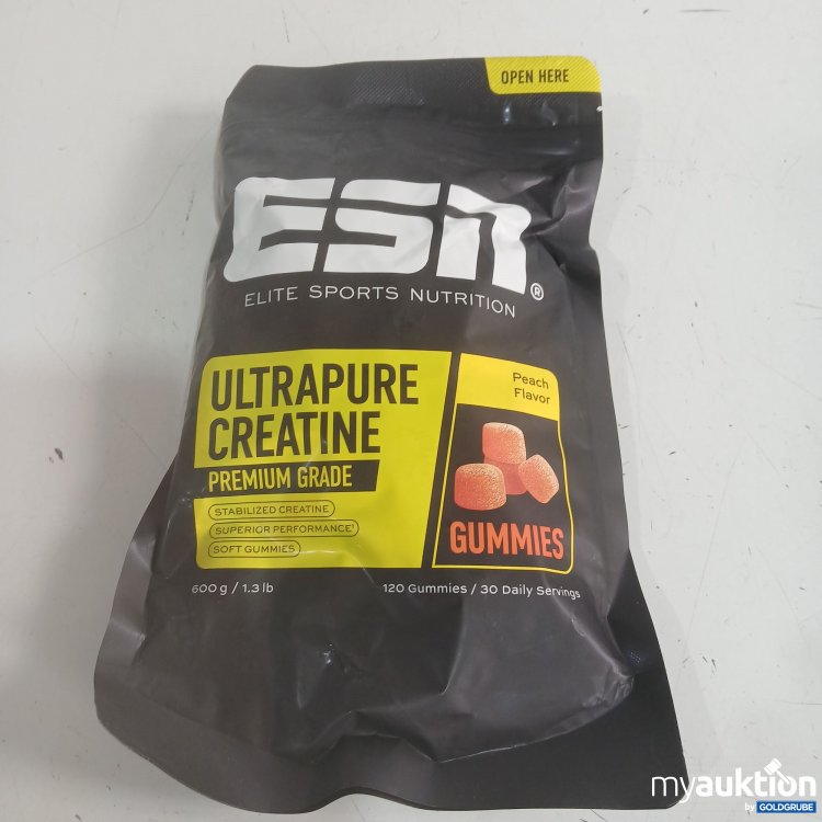 Artikel Nr. 461479: ESN Ultrapure Creatine Premium Grade Peach Flavor 120Gummies 