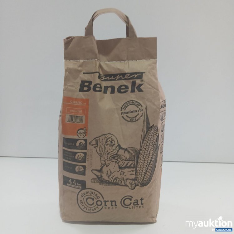 Artikel Nr. 770479: Benek Corn Cat Litter 4,4kg 