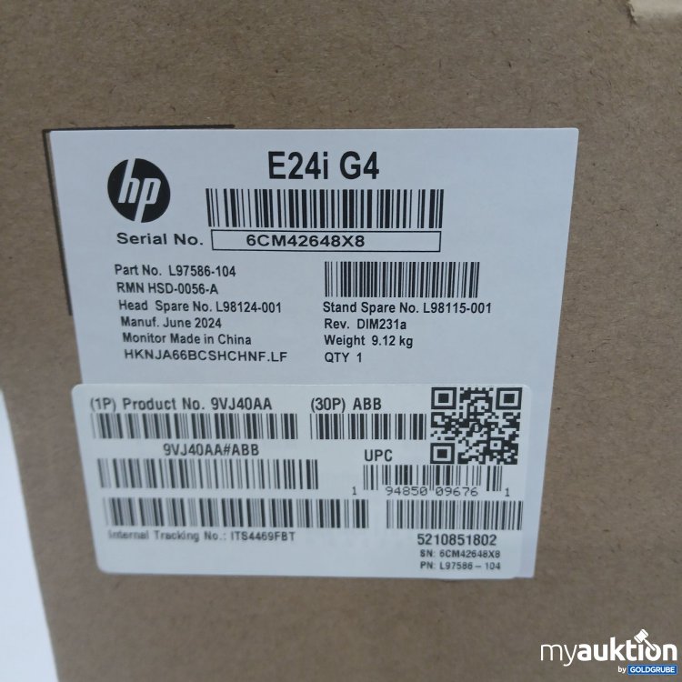 Artikel Nr. 813479: HP E24i G4 24-inch Diagonal WUXGA Monitor 61cm 