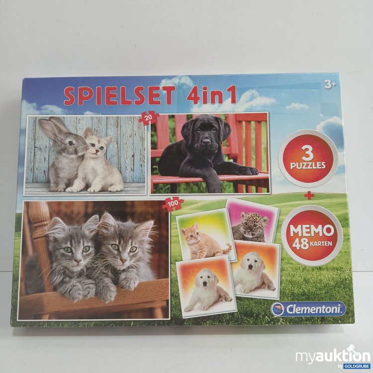 Artikel Nr. 854479: Clementoni Spielset 4in1 