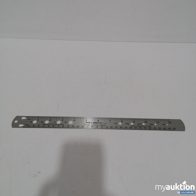 Artikel Nr. 859479 Artikel Nr. 859479: Spoke Length Gauge Metall Lineal