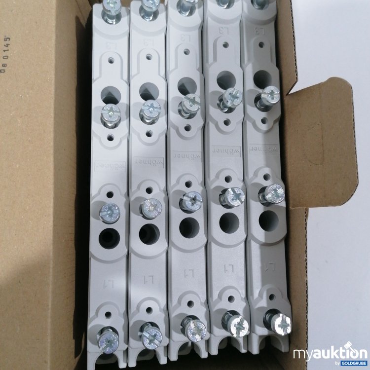 Artikel Nr. 878479: 10Stk Wöhner Universal-Sammelschienenträger 01500000