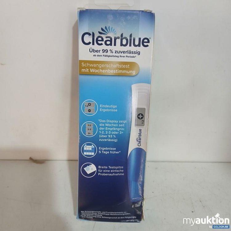 Artikel Nr. 934479 Artikel Nr. 934479: Clearblue Schwangerschaftstest