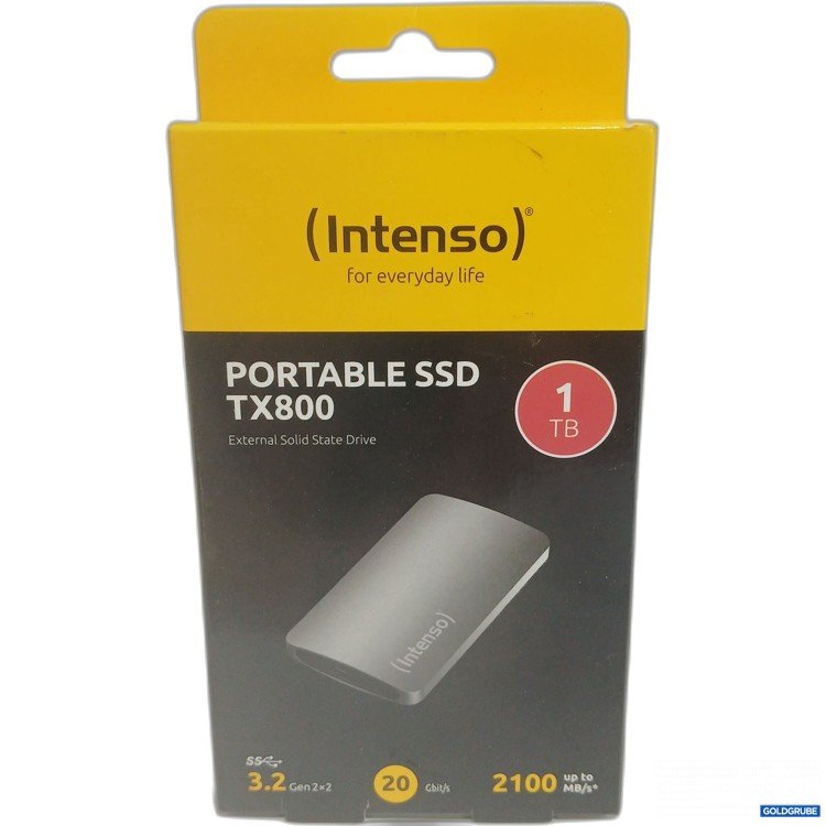 Artikel Nr. 977479 Artikel Nr. 977479: Intenso Portable SSD TX800 External Solid State Drive 1TB