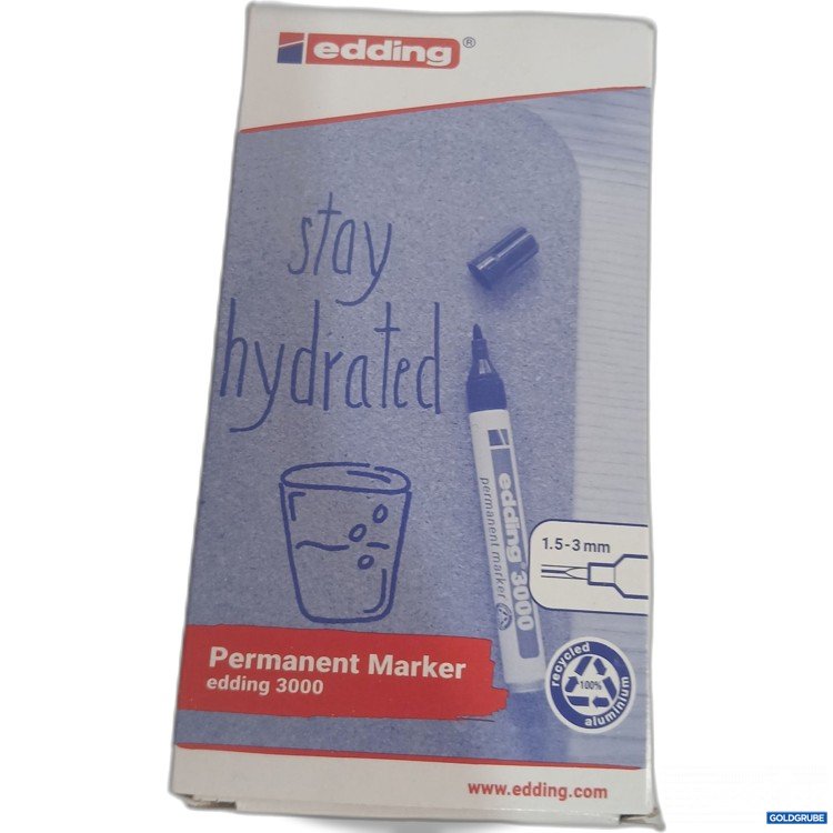 Artikel Nr. 981479: Edding Permanent Marker 3000 1,5-3mm rot 10Pack