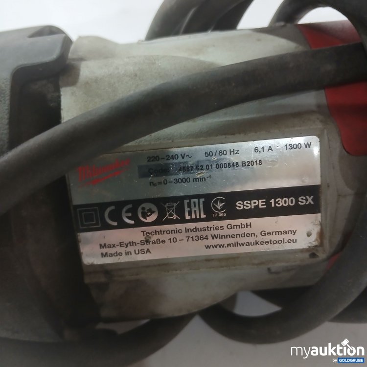 Artikel Nr. 993479: Milwauke Säbelsäge Model SSPE 1300 SX