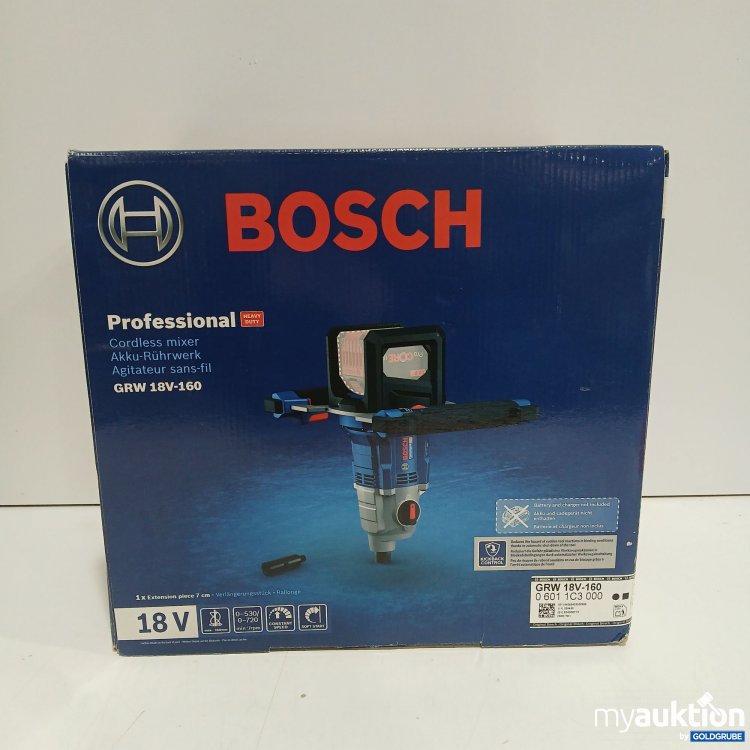 Artikel Nr. 443480: Bosch Akku-Rührwerk GRW 18V-160