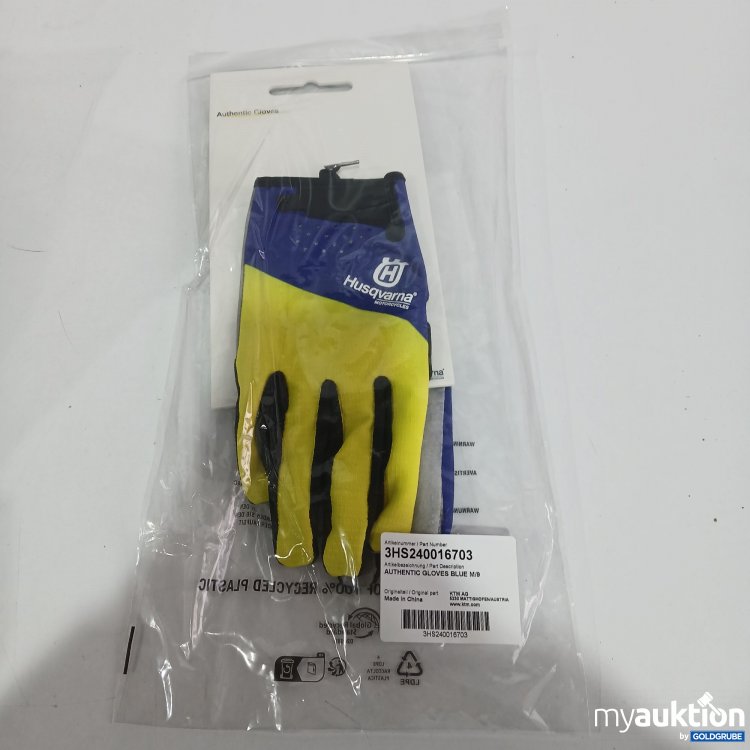 Artikel Nr. 519480 Artikel Nr. 519480: Husqvarna Authentic Gloves Blue M/9