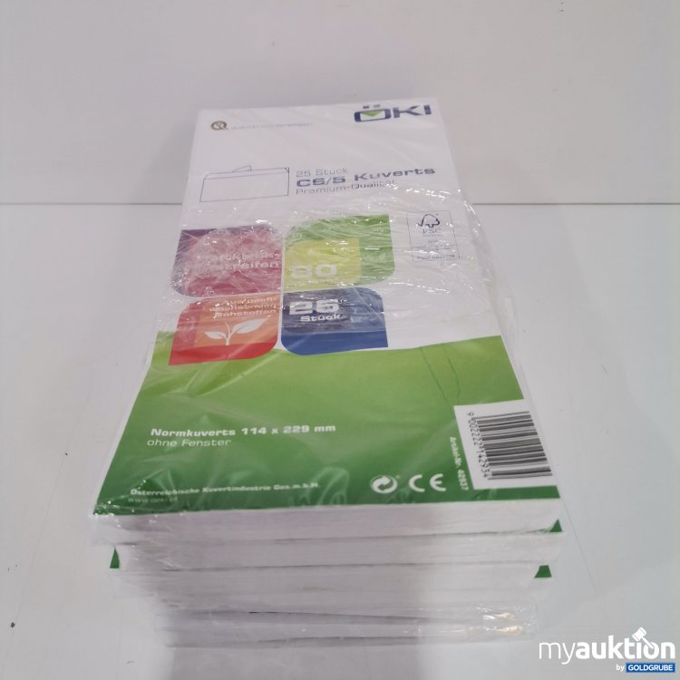 Artikel Nr. 820480 Artikel Nr. 820480: Öki C6/5 Kuverts 6x25 Stück