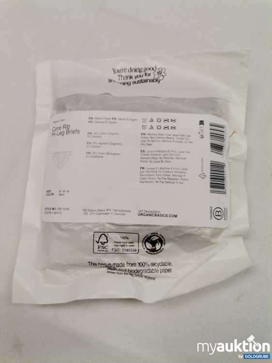 Artikel Nr. 822480 Artikel Nr. 822480: Organic basic core rib hi leg Briefs