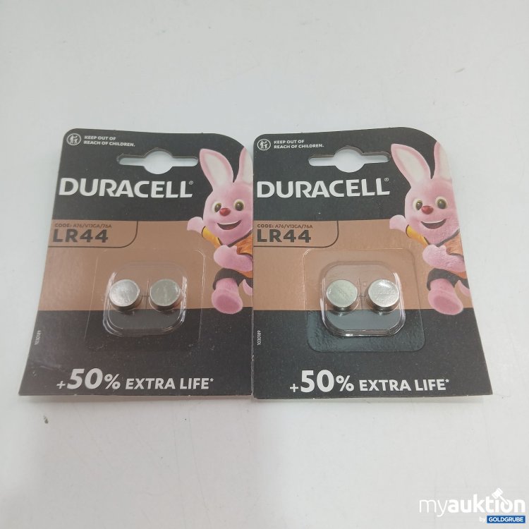 Artikel Nr. 839480: Duracell LR44 2x2 Stück 