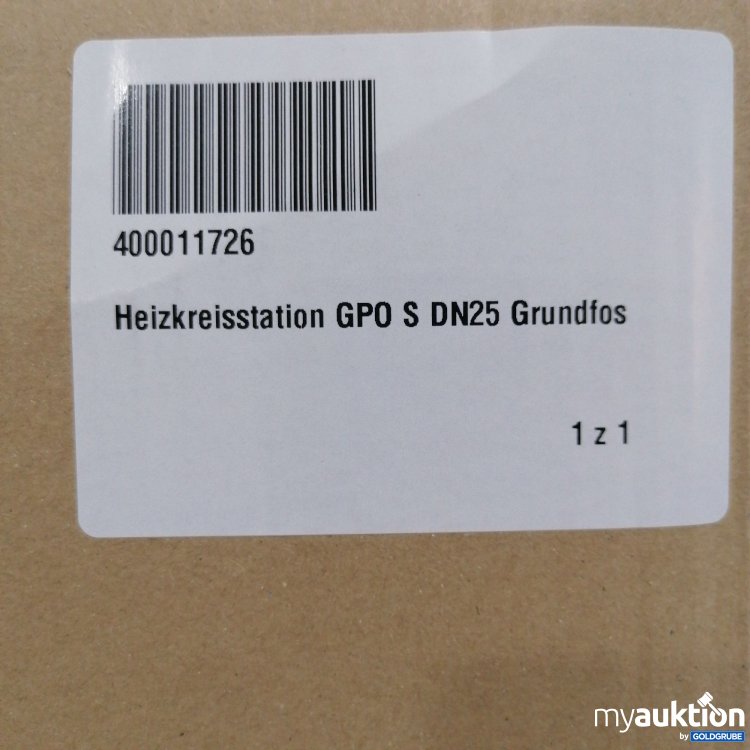 Artikel Nr. 860480: Grundfos Heizkreisstation GPO S DN25 