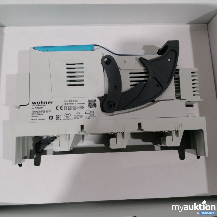 Artikel Nr. 878480: Wöhner Cross Board Sicherung-Lasttrennschalter Art:QUU-NH000