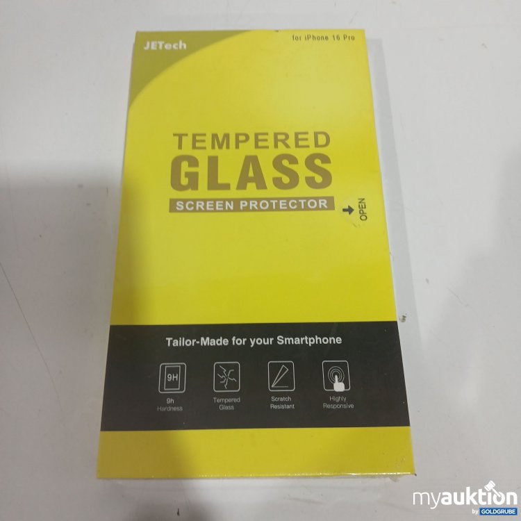 Artikel Nr. 882480 Artikel Nr. 882480: JETech Tempered Glass for iPhone 16Pro