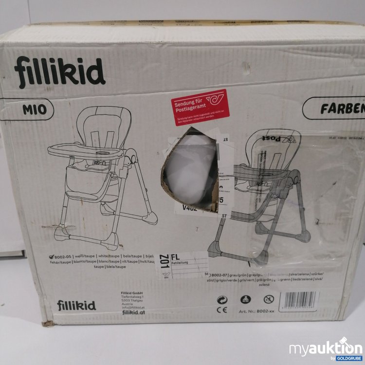 Artikel Nr. 896480: Fillikid Mio Hochstuhl B002-05 