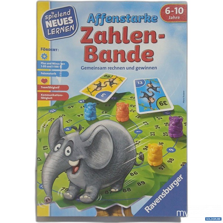 Artikel Nr. 916480: Ravensburger Affenstarke Zahlen Bande 6-10J 