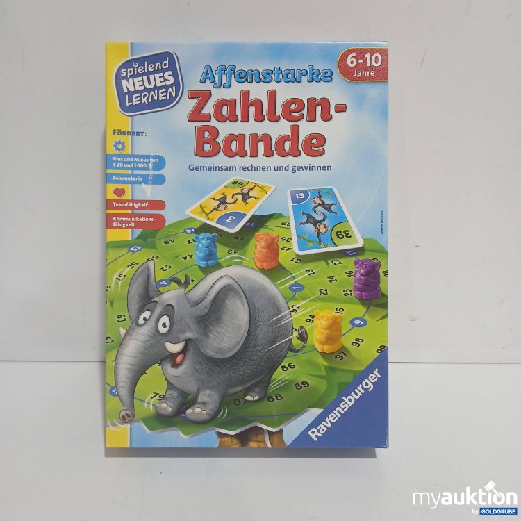 Artikel Nr. 916480: Ravensburger Affenstarke Zahlen Bande 6-10J 