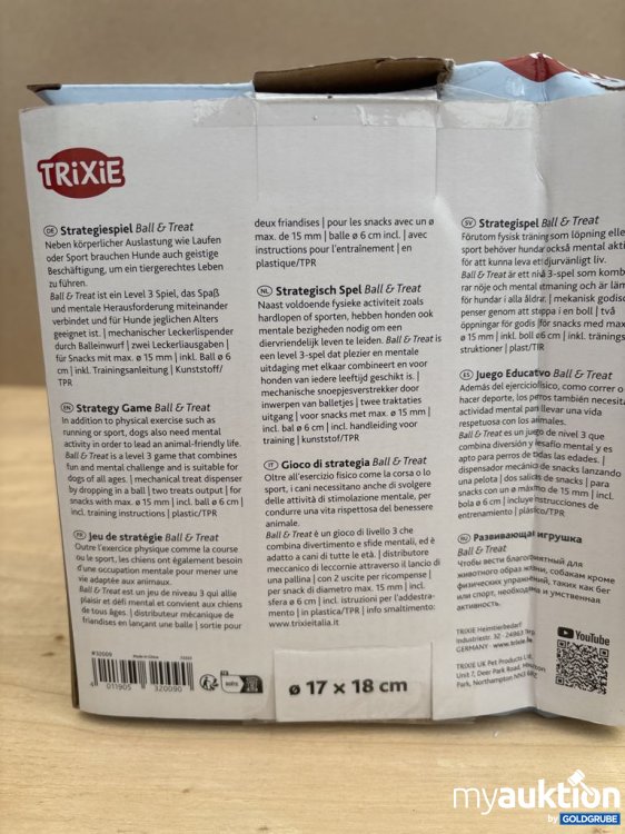 Artikel Nr. 921480: TRIXIE Ball & Treat Strategisches Spiel