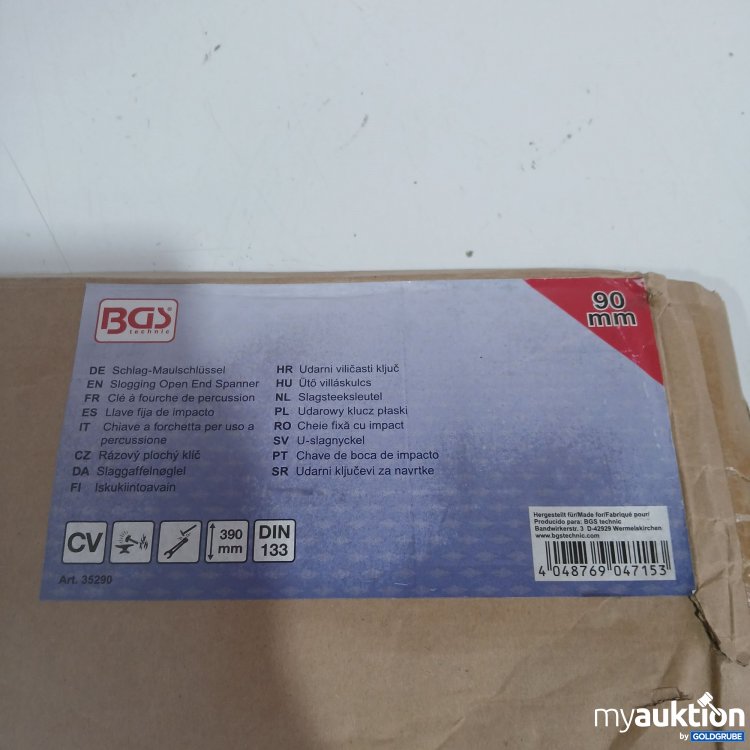 Artikel Nr. 977480 Artikel Nr. 977480: BGS Schlag-Maulschlüssel 90mm