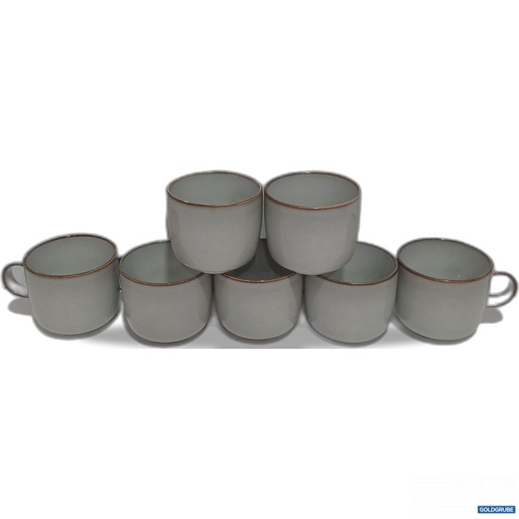 Artikel Nr. 980480 Artikel Nr. 980480: Ikea Kaffeetassen Grau 704.571.52 7Stk