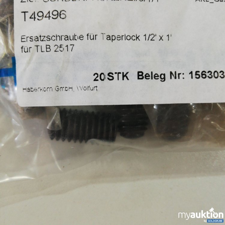 Artikel Nr. 380481 Artikel Nr. 380481: Ersatzschraube für Taperlock 1/2