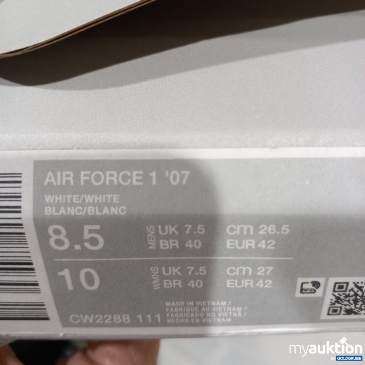 Artikel Nr. 467481 Artikel Nr. 467481: Nike Air Force 1 07 Weiß