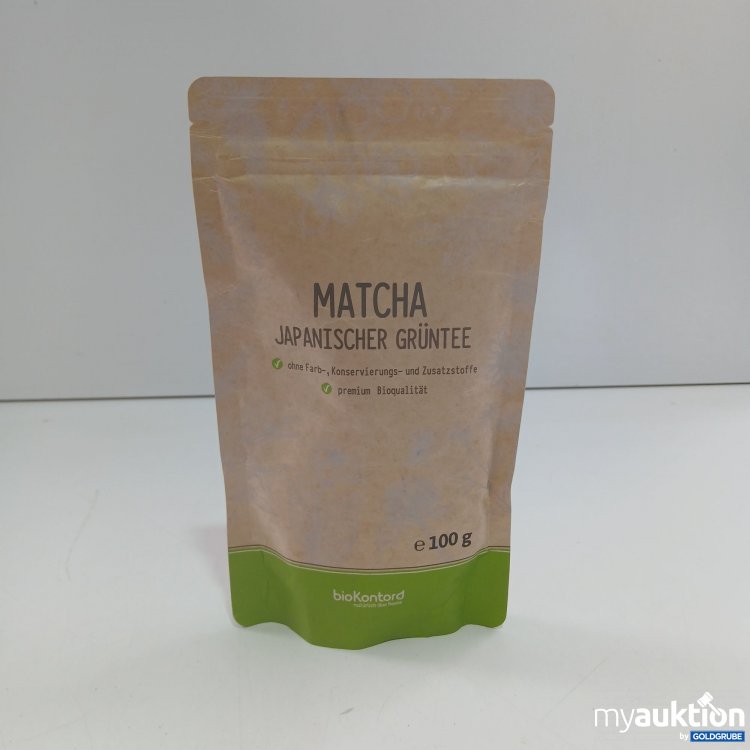 Artikel Nr. 815481 Artikel Nr. 815481: BioKontord Matcha Japanischer Grüntee 100g