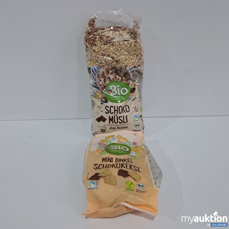Artikel Nr. 817481 Artikel Nr. 817481: DM Bio Müsli 750g und Kekse 125g