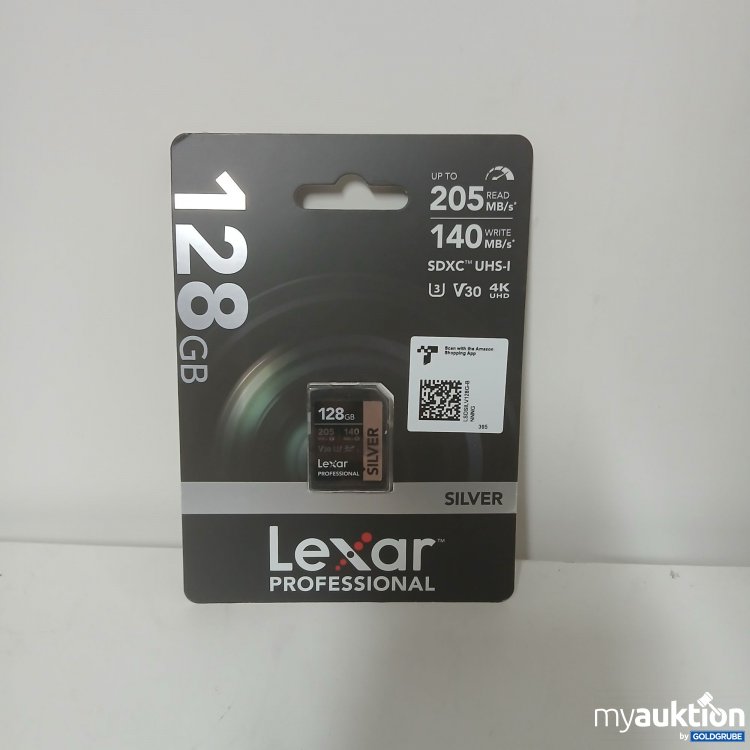 Artikel Nr. 917481 Artikel Nr. 917481: Lexar Professional Silver 128GB