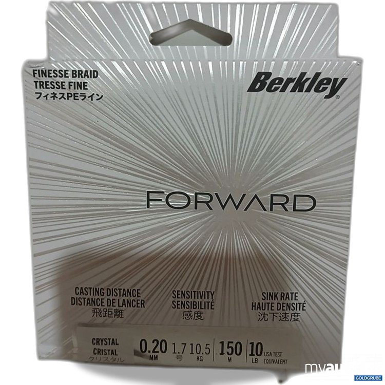 Artikel Nr. 930481: Berkley Forward Finesse Braid 150 m 10.5kg