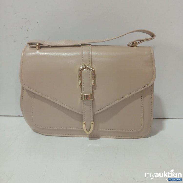 Artikel Nr. 939481: Diverse kleine Handtasche Handtasche in Beige mit goldenen Beschlägen Ca 22x16cm