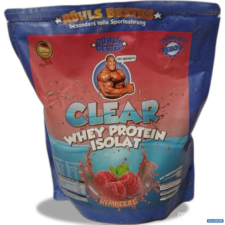 Artikel Nr. 953481: Rühls Bestes Clear Whey Protein Isolat Himbeere 800g 