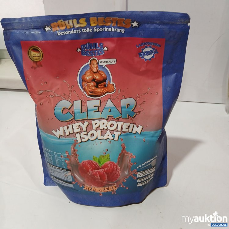 Artikel Nr. 953481: Rühls Bestes Clear Whey Protein Isolat Himbeere 800g 