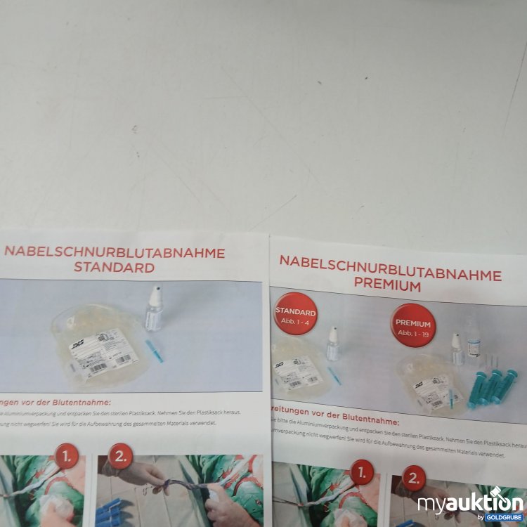 Artikel Nr. 954481: Cord Blood Center Premium Set für Nabelschnurblutabnahme