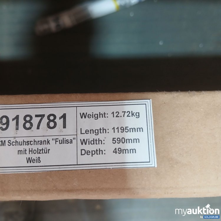 Artikel Nr. 969481: VCM  Schuhschrank Fulisa mit Holztür Weiß