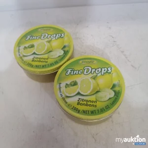 Artikel Nr. 725481: Woogie Fine Drops Zitronen Bonbons 2x200g
