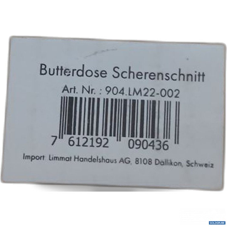 Artikel Nr. 447482: Butterdose Scherenschnitt