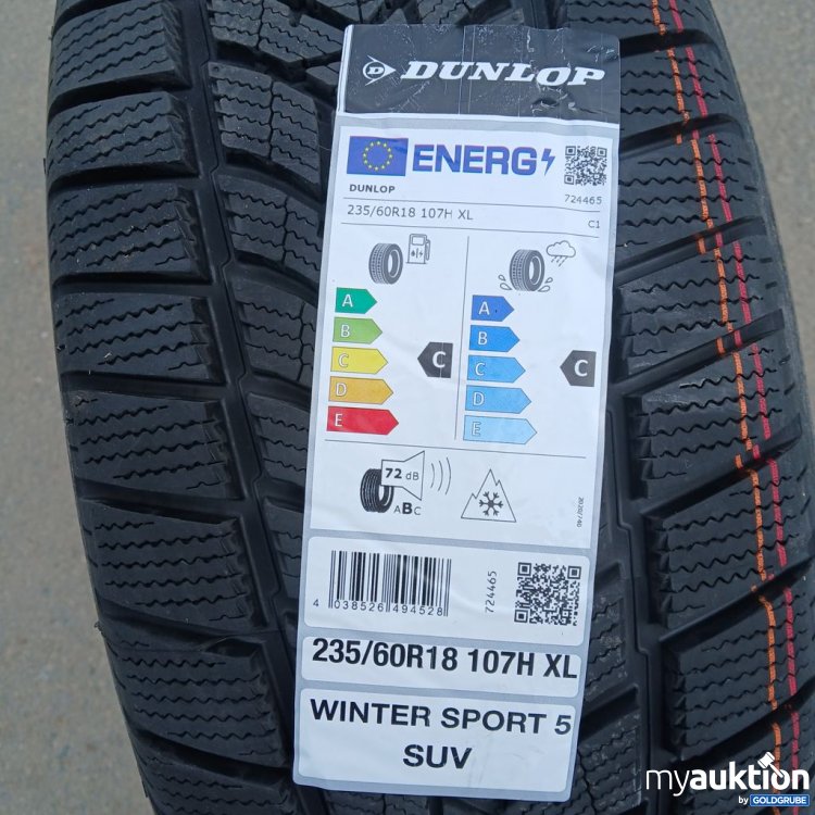 Artikel Nr. 523482: Dunlop Winter Sport 5 235/60 R18 107H XL