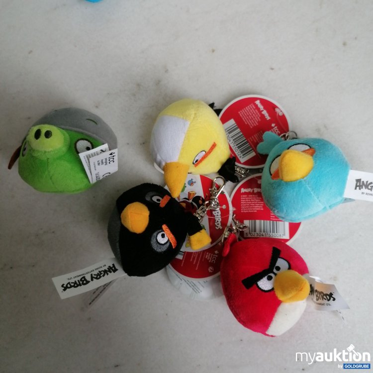 Artikel Nr. 636482 Artikel Nr. 636482: Angry Birds Schlüsselanhänger 5Stk