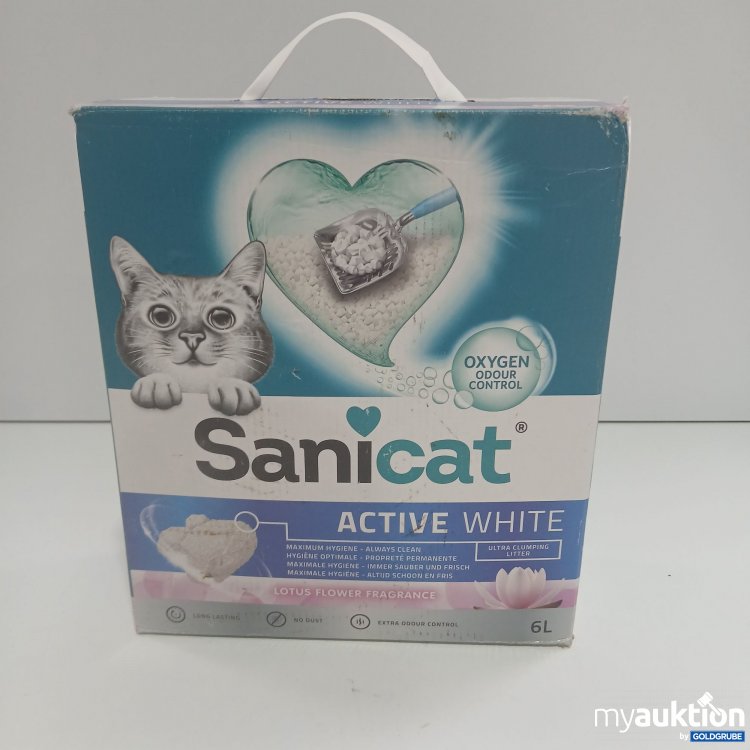 Artikel Nr. 770482: Sanicat Active White Clumping Litter 6l