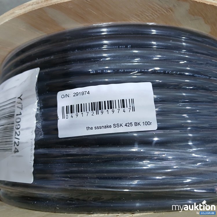 Artikel Nr. 800482 Artikel Nr. 800482: The sssnake SSK 425 BK 100r