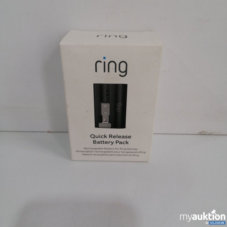 Artikel Nr. 827482 Artikel Nr. 827482: Ring Quick Release Battery Pack