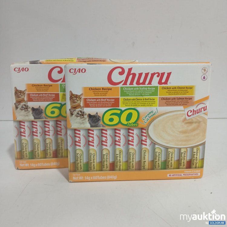 Artikel Nr. 885482: Churu Creamy Cat Treat je 60x14g 