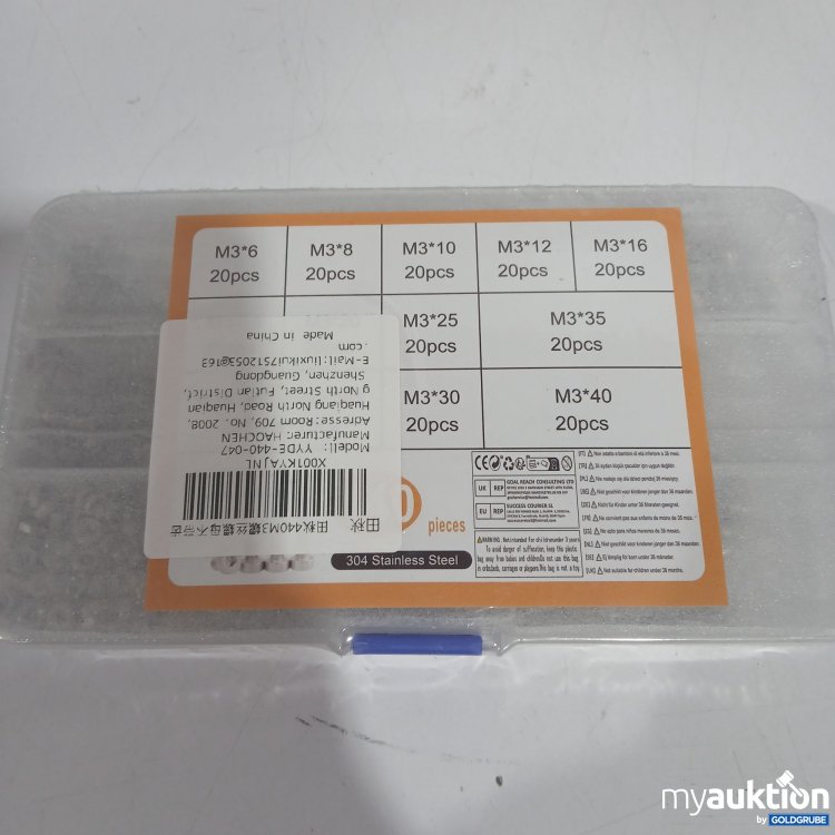 Artikel Nr. 898482 Artikel Nr. 898482: Schrauben Set 304Stk