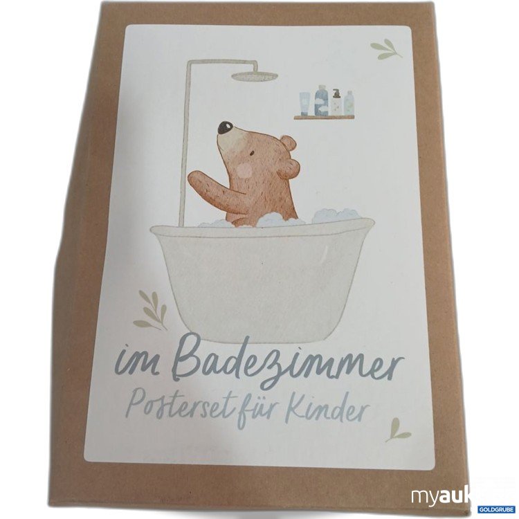 Artikel Nr. 929482 Artikel Nr. 929482: im Badezimmer Posterset für Kinder